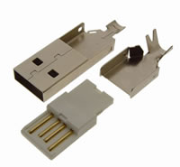 USB-A(M) Solder Long Shell - Kendu Technology Co., Ltd.