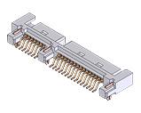 S2-XXF122XXXM1XX - SATA 7+15P PITCH=1.27mm RIGHT ANGLE SMT MALE TYPE - Kendu Technology Co., Ltd.