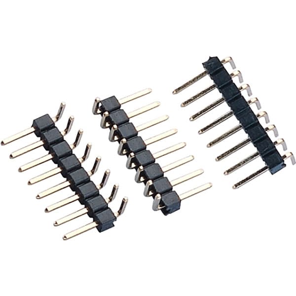 E51 - Pin Header Single & Dual Row Single Body Right Angle DIP TYPE ( Reverse Up-Right ) - Unicorn Electronics Components Co., Ltd.